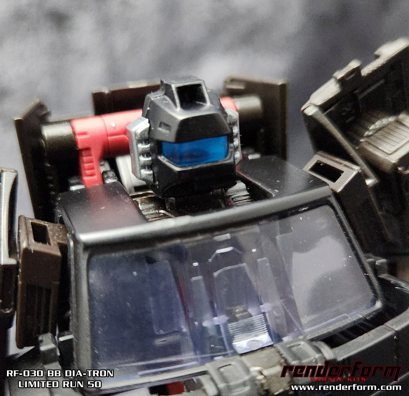 RF-30 BB DIA-TRON - Blue light piped Visor