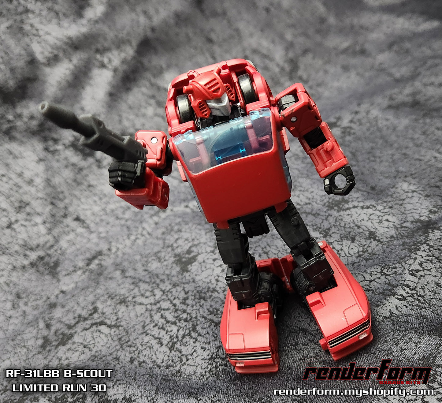 RF-31LBB B-Scout - Standard Version for Earthrise Cliffjumper + Bonus