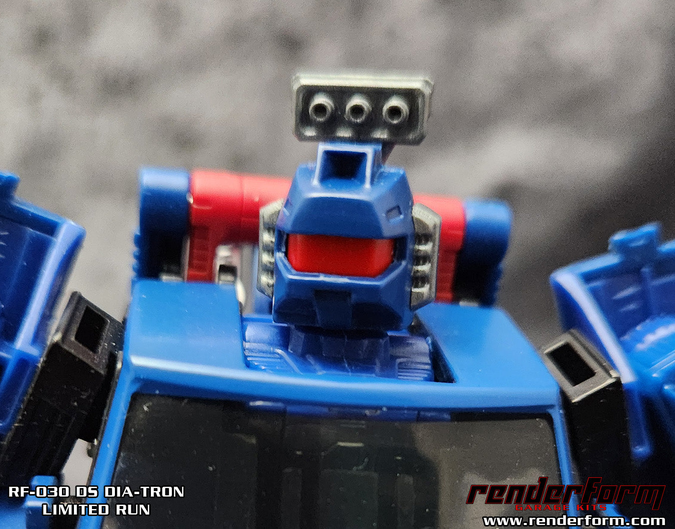 RF-30 DS DIA-TRON - Solid Red Visor