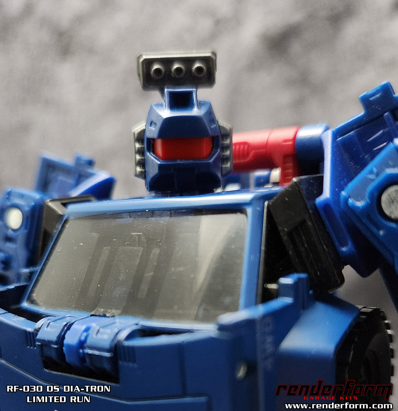 RF-30 DS DIA-TRON - Solid Red Visor