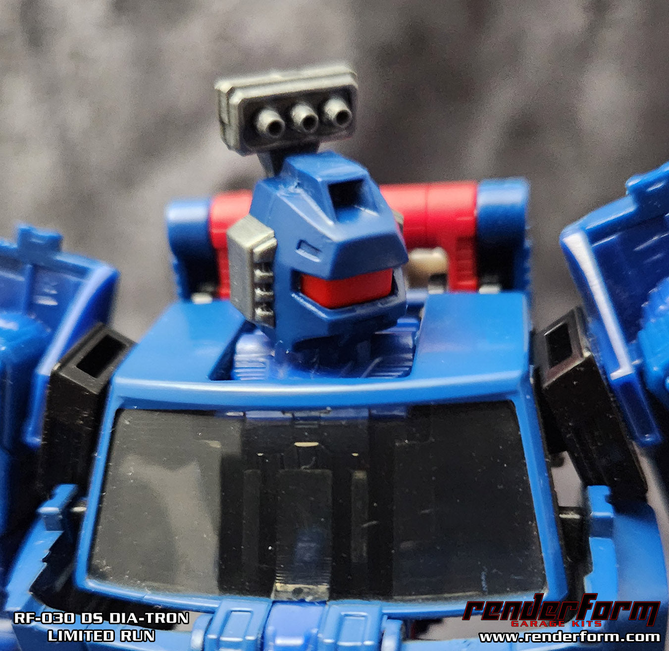 RF-30 DS DIA-TRON - Solid Red Visor