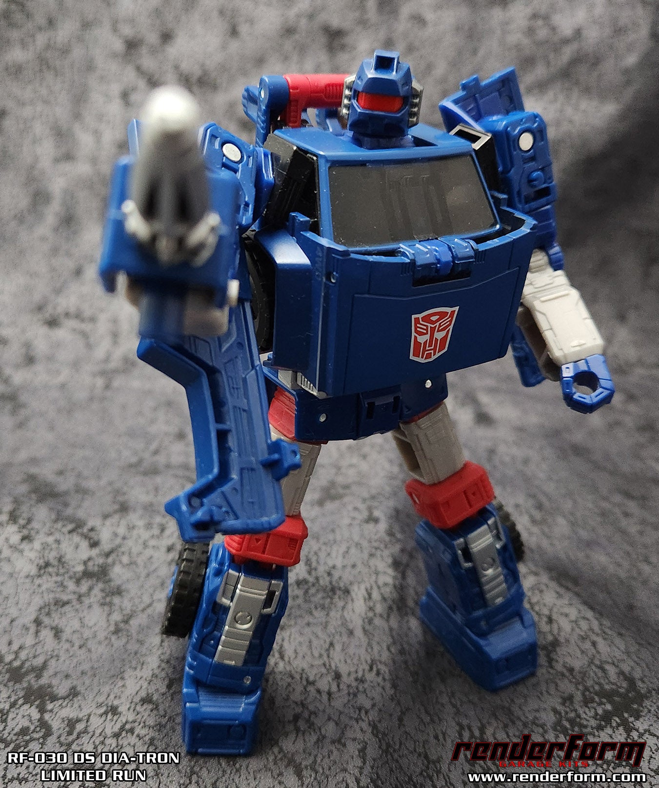 RF-30 DL DIA-TRON - Light piped Red Visor