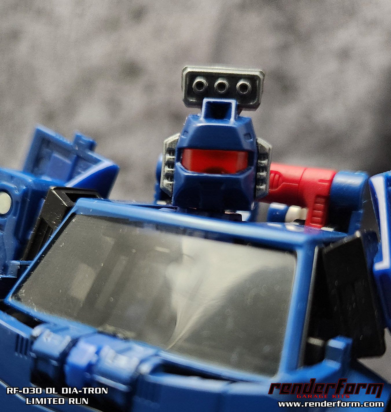 RF-30 DL DIA-TRON - Light piped Red Visor