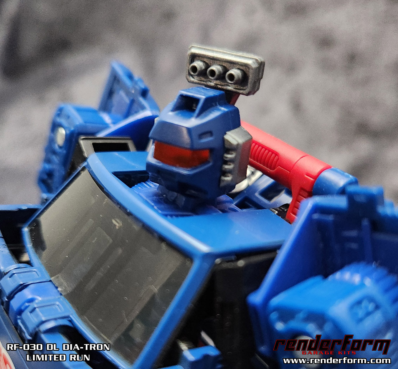 RF-30 DL DIA-TRON - Light piped Red Visor