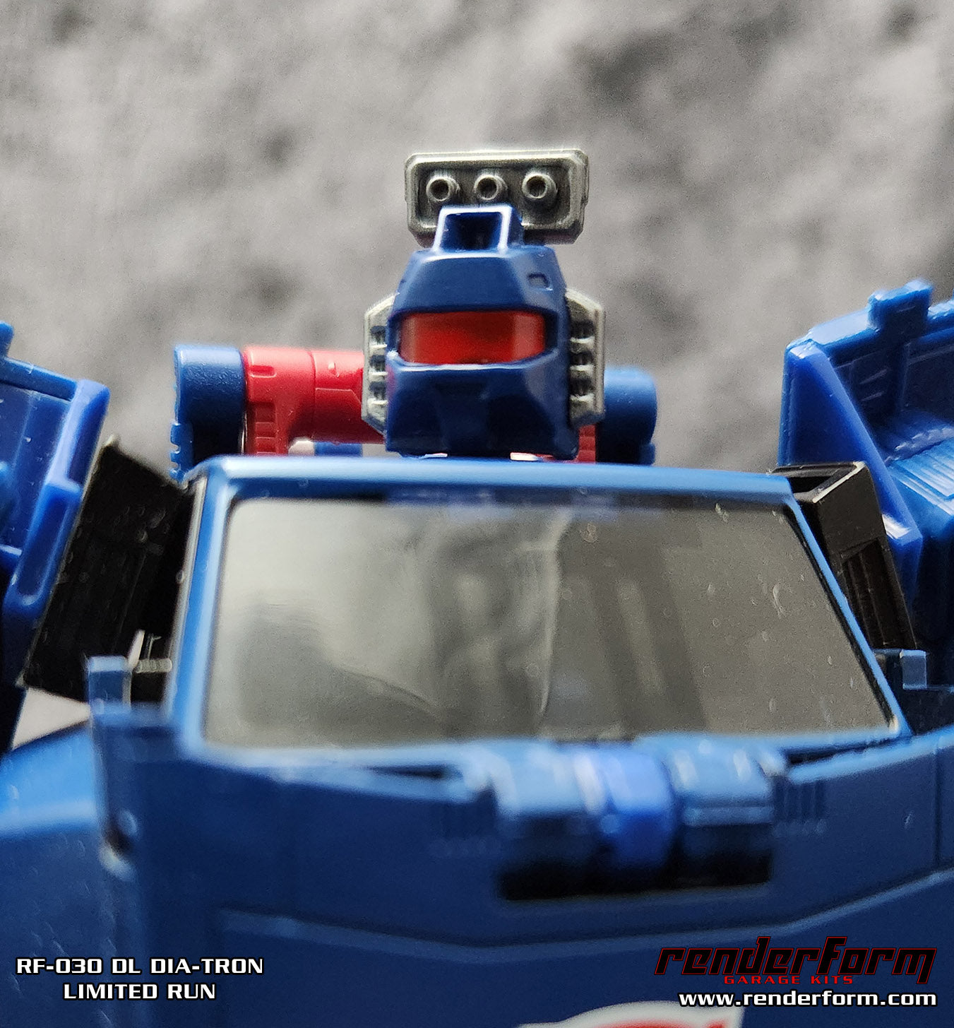 RF-30 DL DIA-TRON - Light piped Red Visor