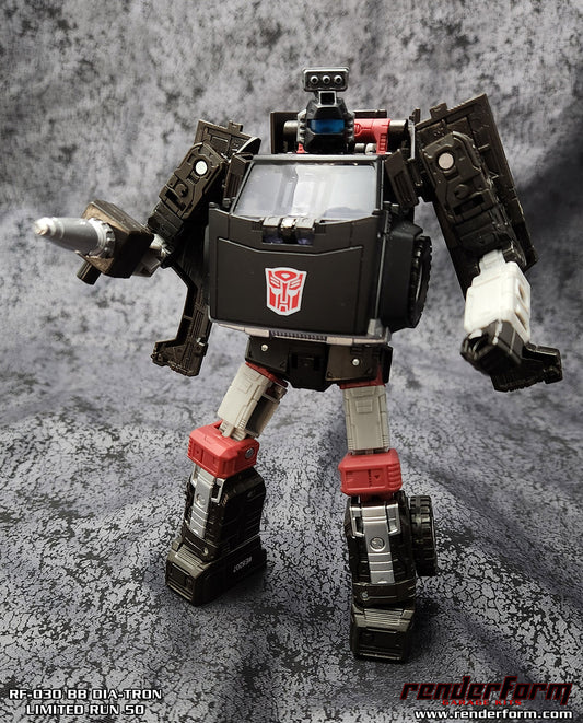 RF-30 BB DIA-TRON - Blue light piped Visor