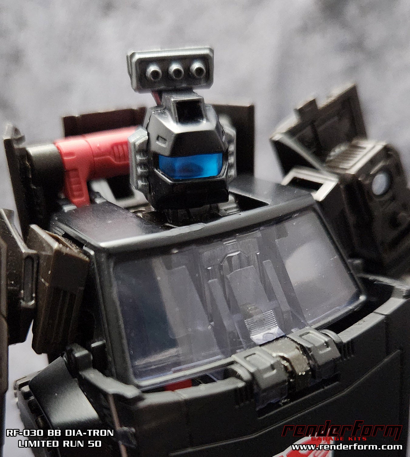 RF-30 BB DIA-TRON - Blue light piped Visor