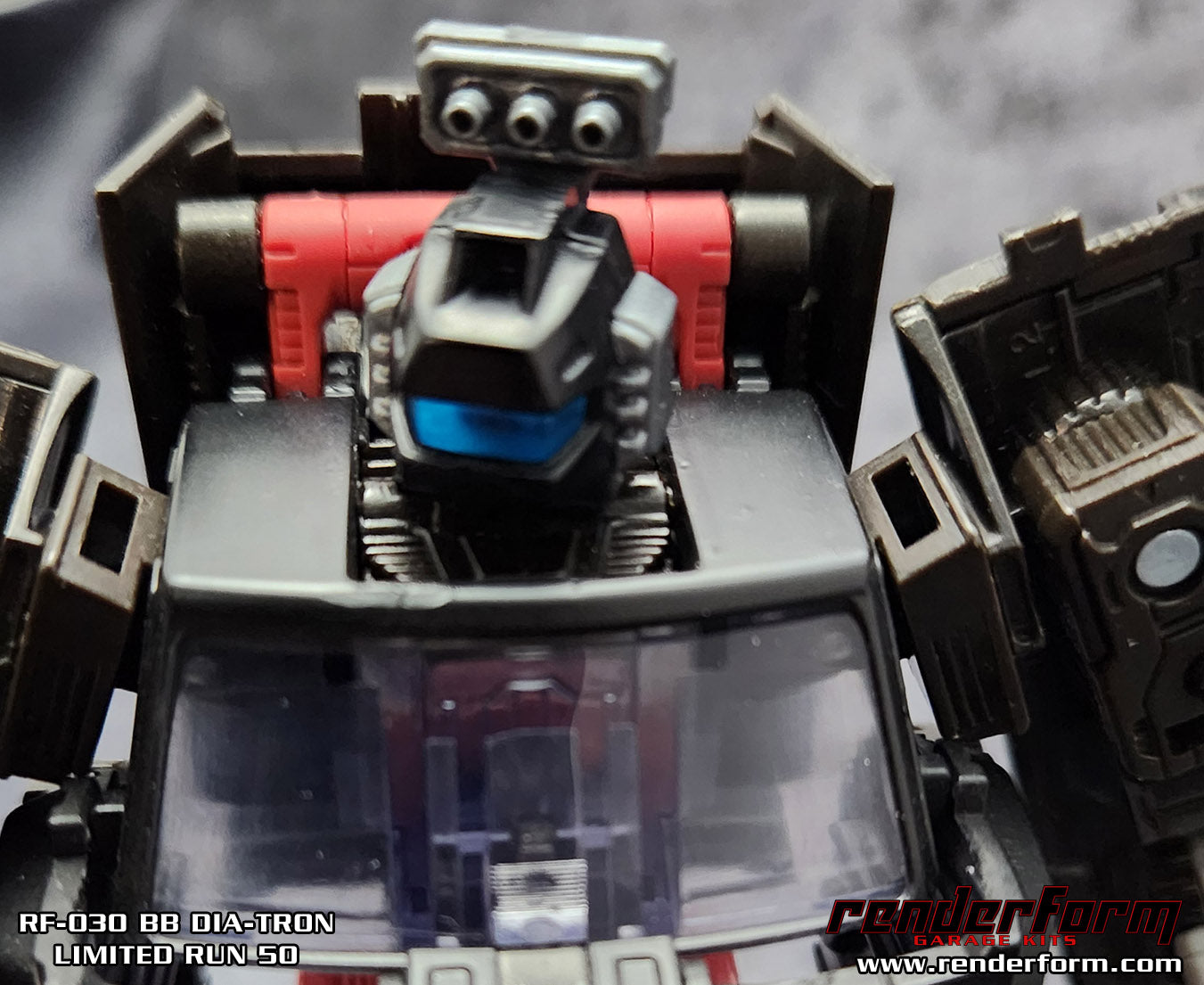 RF-30 BB DIA-TRON - Blue light piped Visor