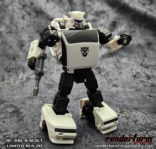 RF-31BL B-Scout - Purple Lightpiped Visor Version for Bugbite + Bonus