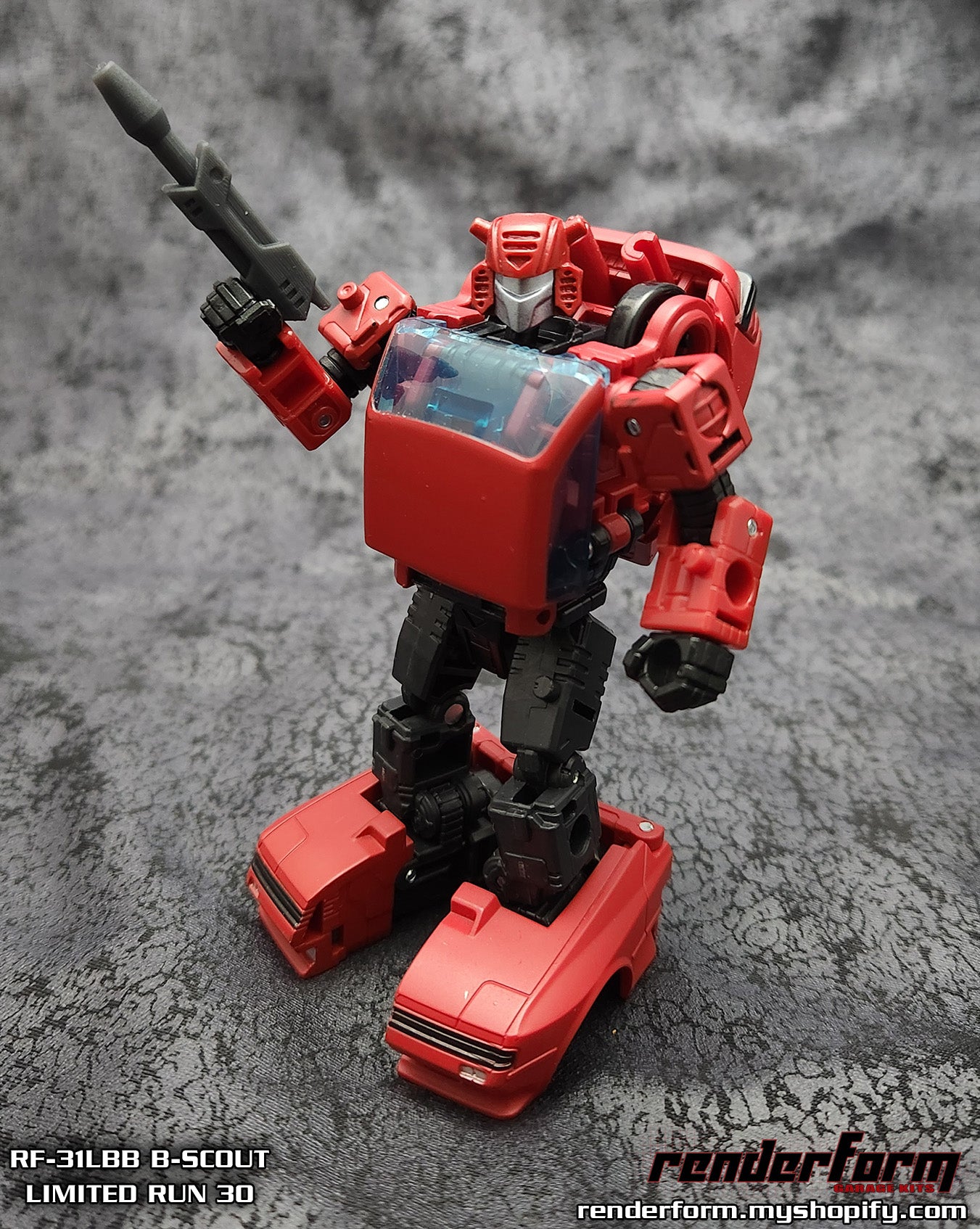 RF-31LBB B-Scout - Standard Version for Earthrise Cliffjumper + Bonus